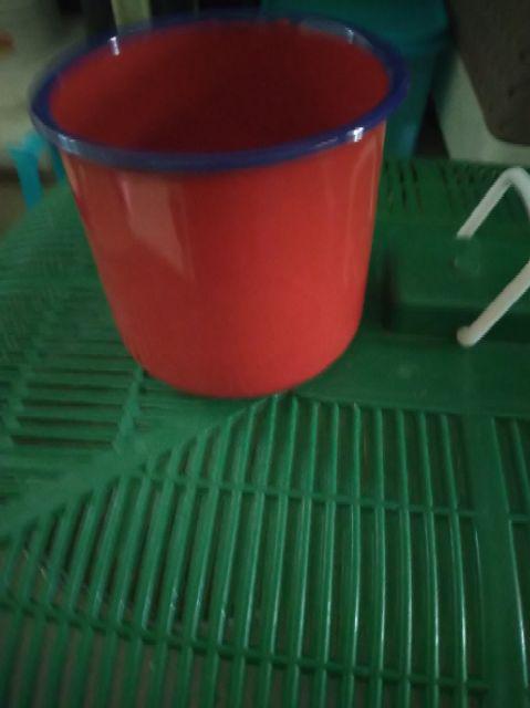 Gelas Mug Enamel 7cm Cangkir Jadul Teh Kopi