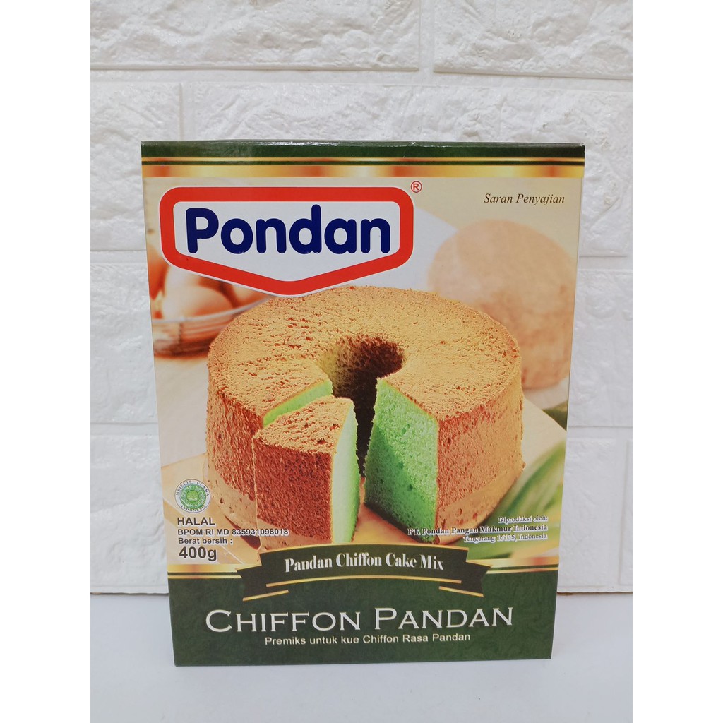 

PONDAN CHIFFON PANDAN 400GR -Terlengkap-Termurah-Berkualitas