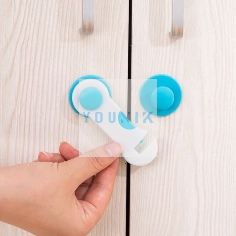 Pengaman Laci Lemari Pengait Pintu Penahan Kulkas