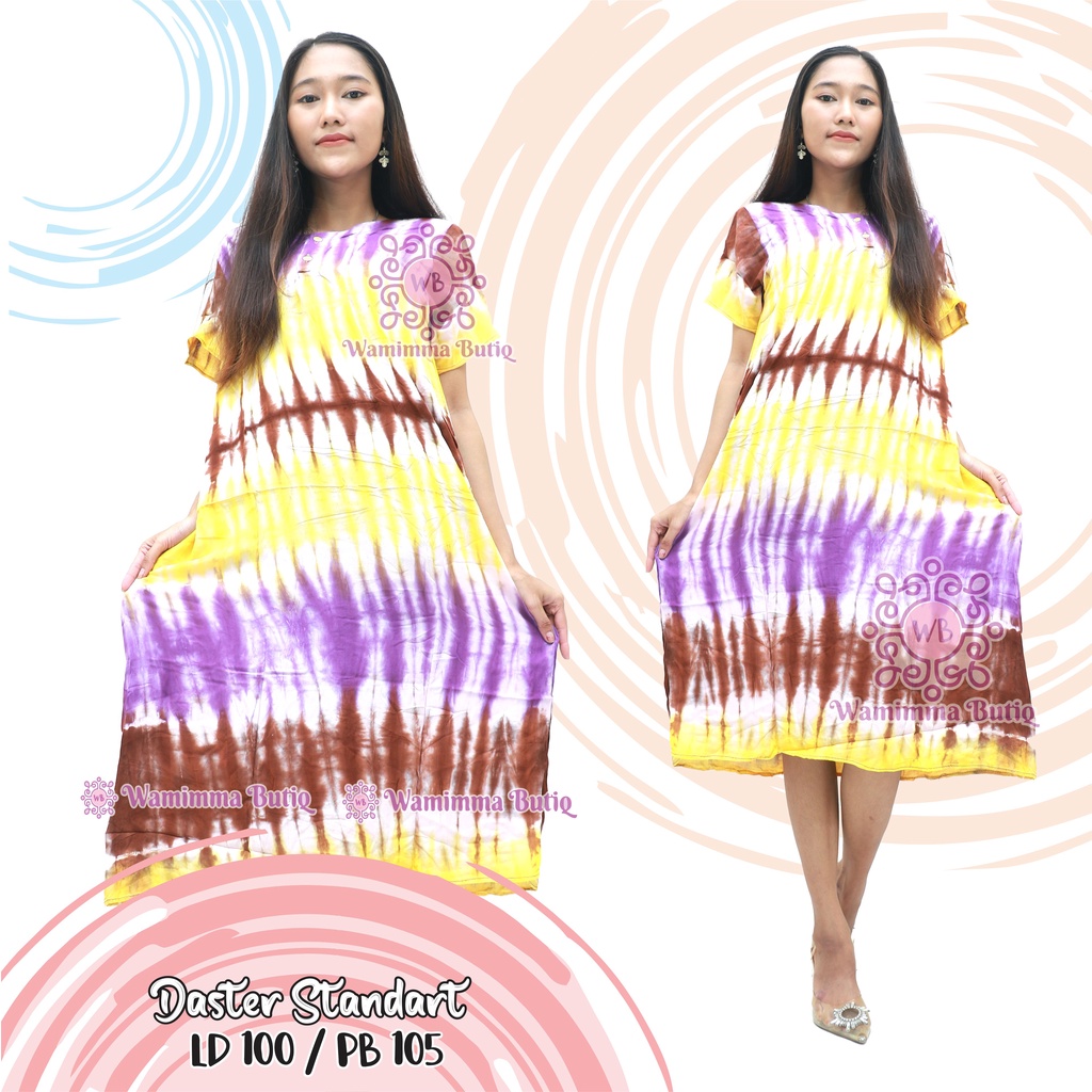 Daster Batik Murah Baju Tidur Batik Murah Adem Nyaman Daster Batik Pekalongan Daster Yukensi-Pelangi3-UKC