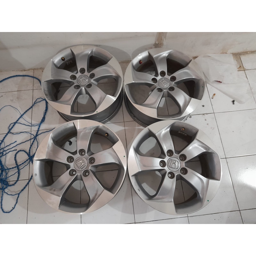 velg mobil bekas ori honda hrv ring 17 cocok untuk crv, inova, hilux single cabin