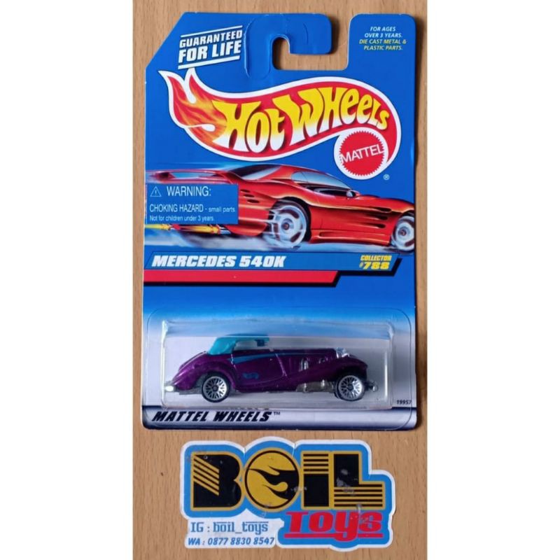 Hotwheels Mercedes 540k