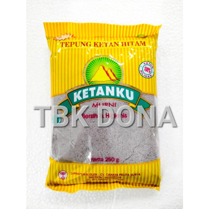 

Ketan-Beras-Tepung- Tepung Ketan Hitam Ketanku 250 Gr -Tepung-Beras-Ketan.