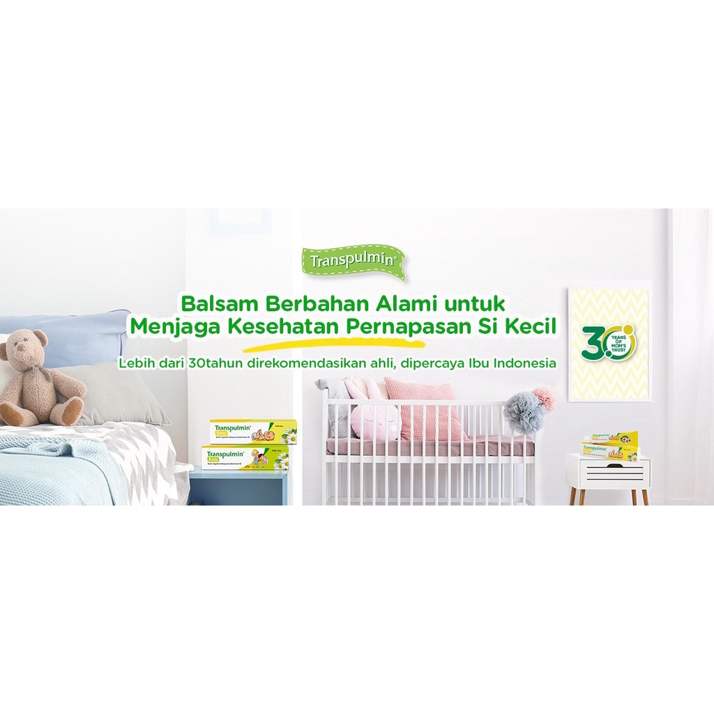 Morinz Transpulmin Baby dan Kids Balsem  Ukuran 10gr dan 20gr