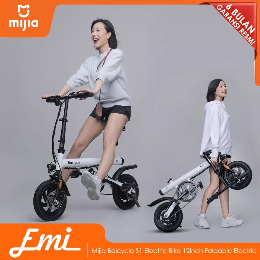 Mi Mijia Baicycle S1 Electric Bike 12inch Foldable Electric