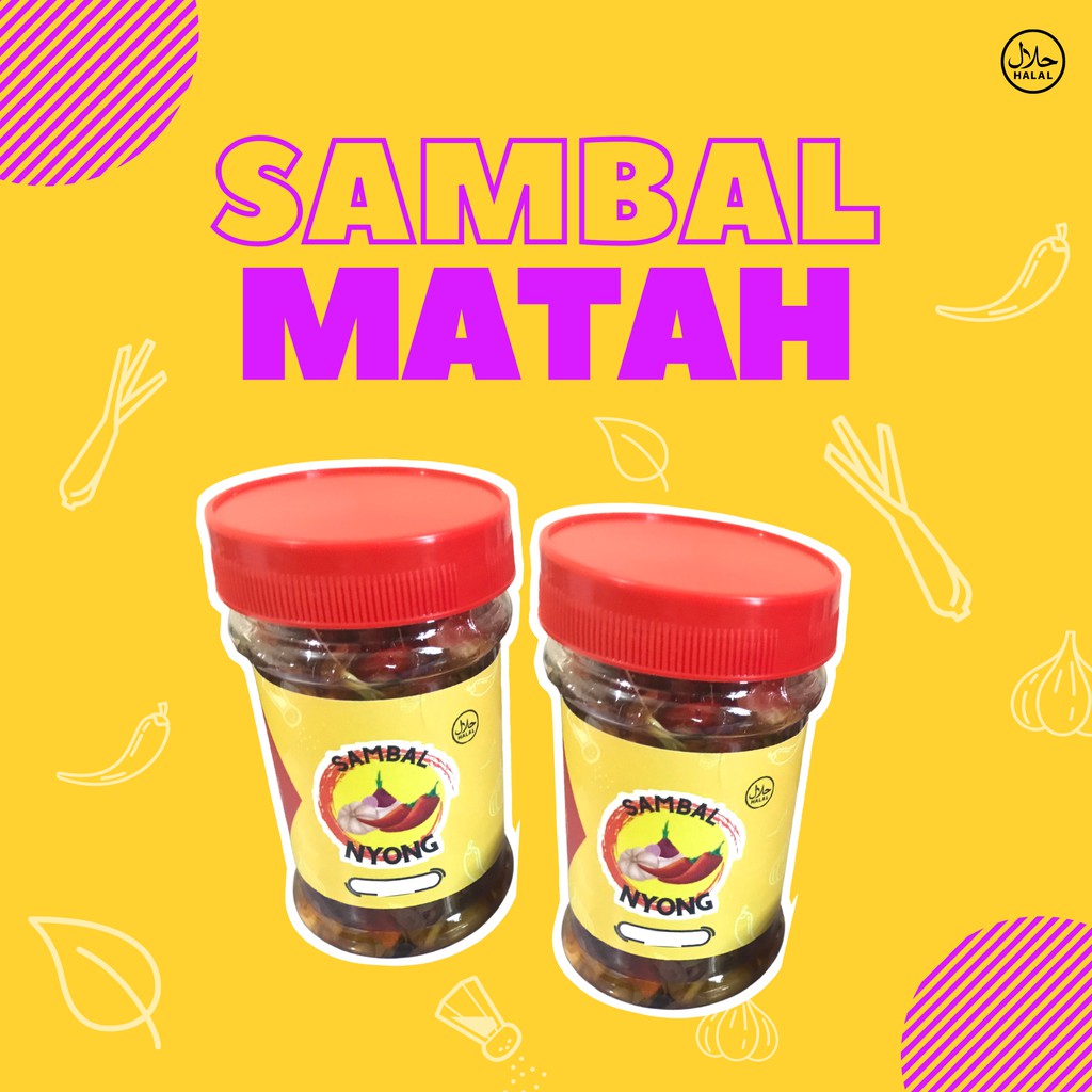 

Sambal Matah by Sambal Nyong - Sambal Matah (tanak) Botol 120 gram