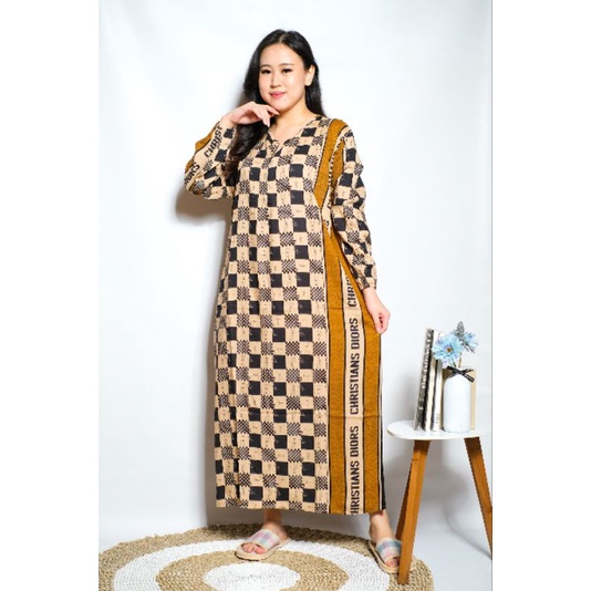 Daster habel busui lengan panjang gamis merk Verell-37