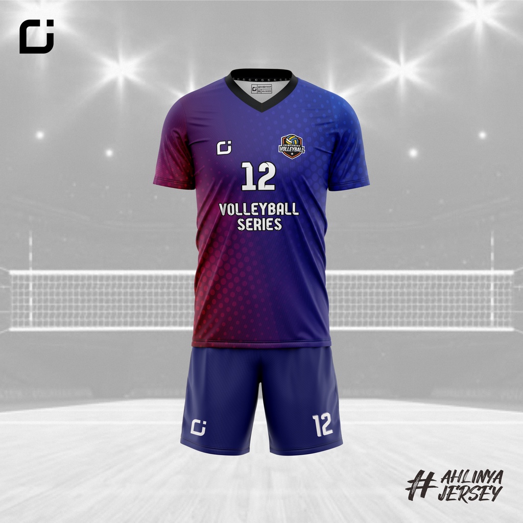 Jersey Voli Bahan Dryfit Premium