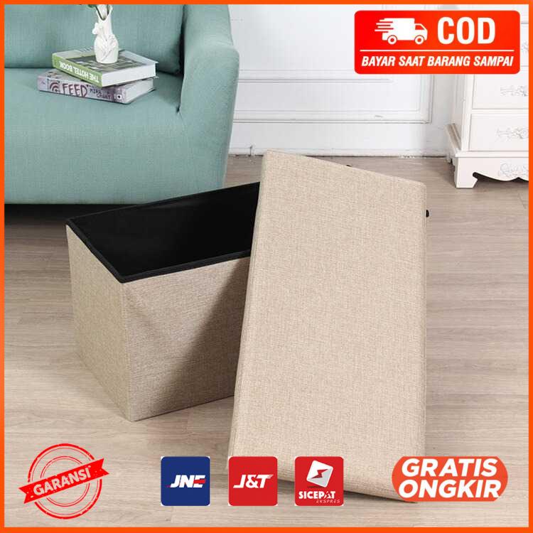 Sofa Kotak Penyimpanan Barang 38 x 38 x 36.5 cm