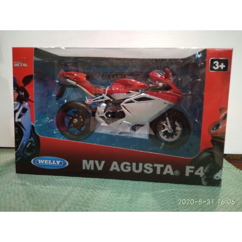 WELLY DIECAST MOTOR 1:10 MV AGUSTA F4
