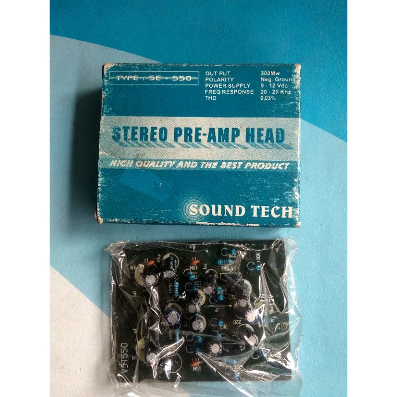 Kit pre amp head SE 550