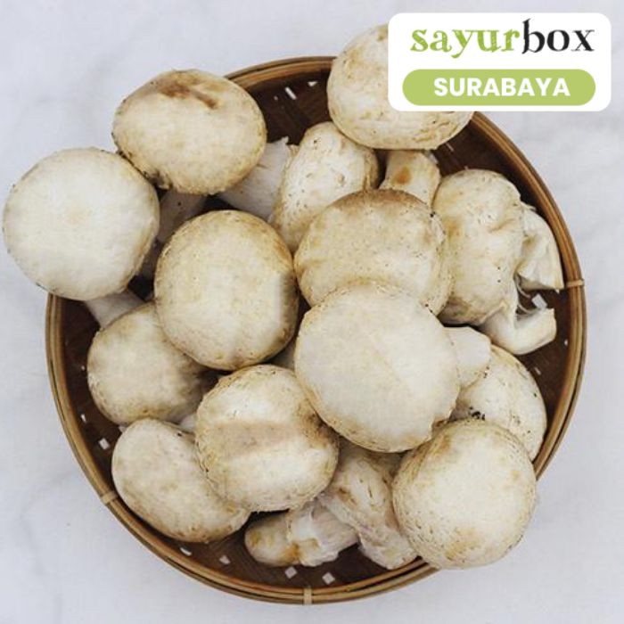 

Jamur Champignon Conventional 200 gram (Sayurbox) - SURABAYA