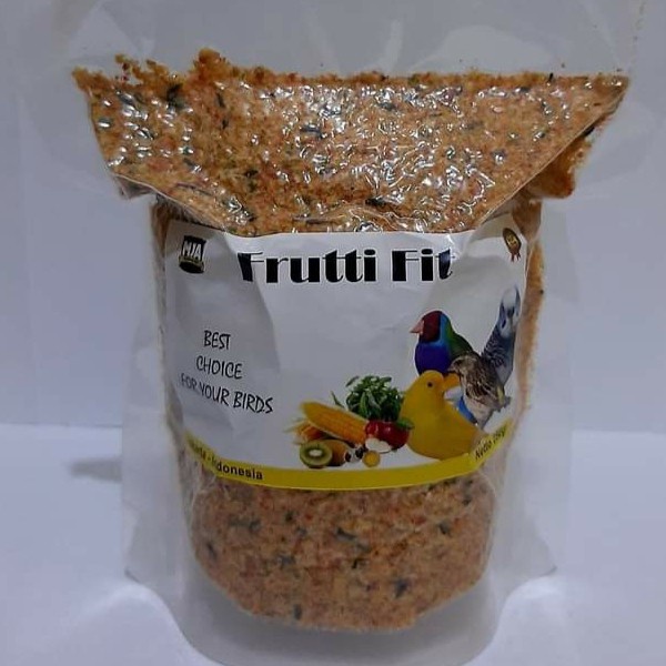 TERLARIS FRUTTI FIT MJA 250gr egg food extra fooding kenari lovebird finch blac HG0144