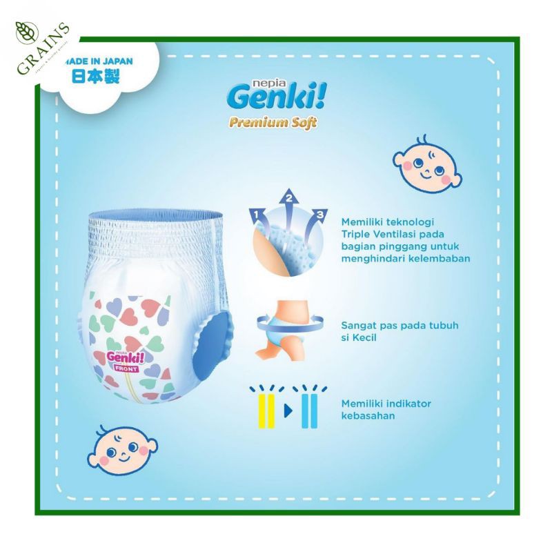 Nepia Genki Pants M32