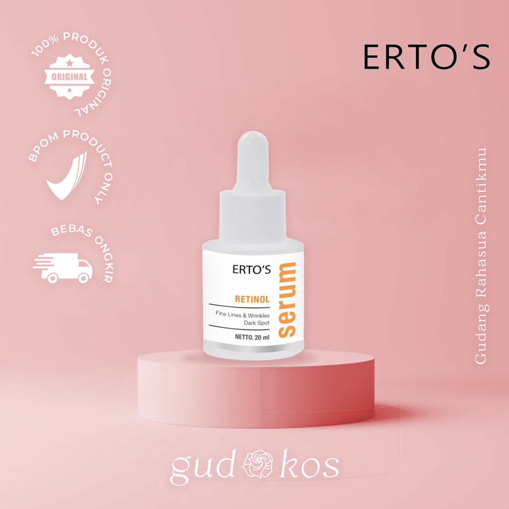 ERTOS/ ERTO'S Retinol Serum 20ml BPOM Original