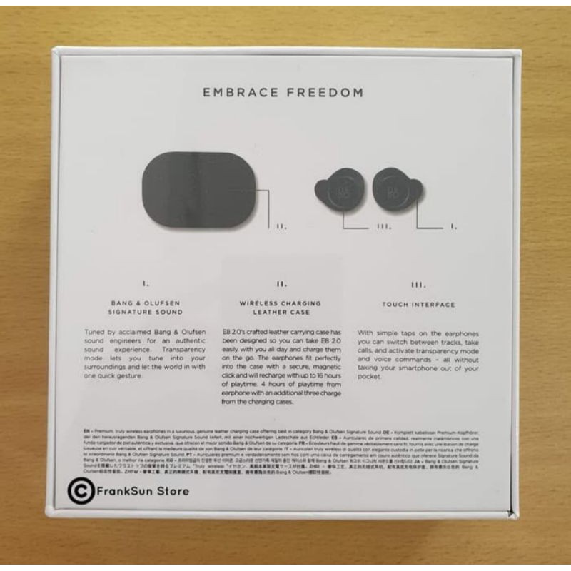 B&O Bang & Olufsen E8 2.0 True Wireless Earphone Garansi 1 Tahun