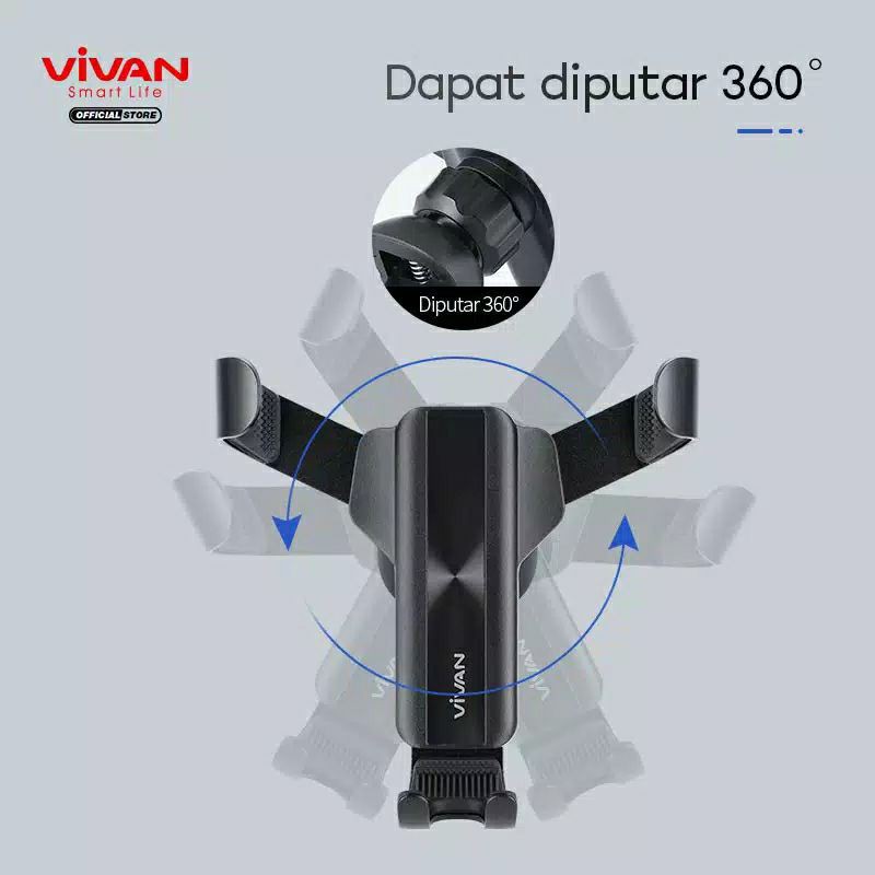 Vivan CHS09 Aluminum Alloy Car Holder