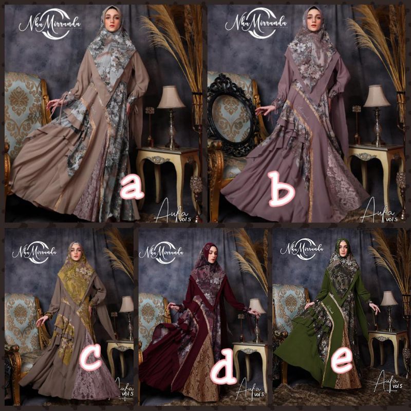 READY SIAP KIRIM SYARI MEWAH ELEGANT PREMIUM MIRANDA/ULFA SYARI BY NHA MIRRANDA/DHEAAFIECCENA/SYARI 