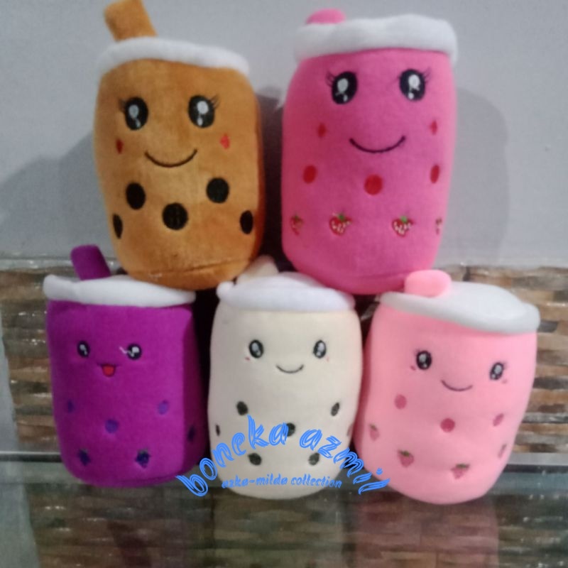 Boneka Boba bubble milk tea size s