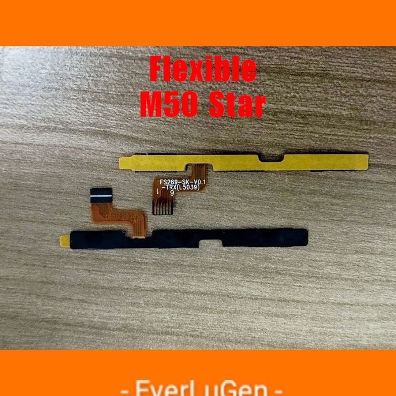 FLEXIBLE ON OFF VOLUME EVERCOSS M50 STAR XTREAM ONE PRO ORIGINAL