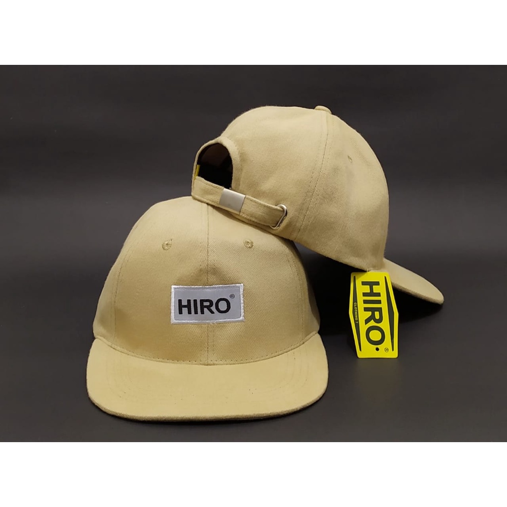 [COD]Topi Snapback Bordir HIRO Original New Model/Topi Distro Pria/Topi Distro Original
