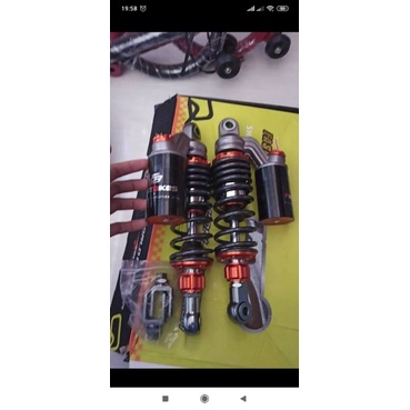 shock fsbikers model ktc ukuran 280mm matic bebek doble anting
