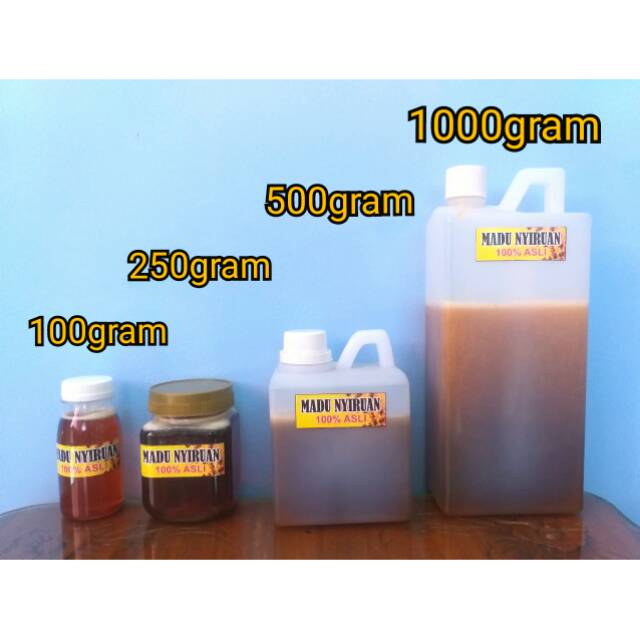 

Madu nyiruan 100gr asli 100%