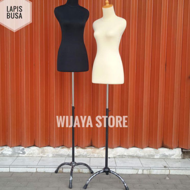 Laris Manekin DM Lapis Busa Set Tiang [Patung Baju Lapis busa set] HM9