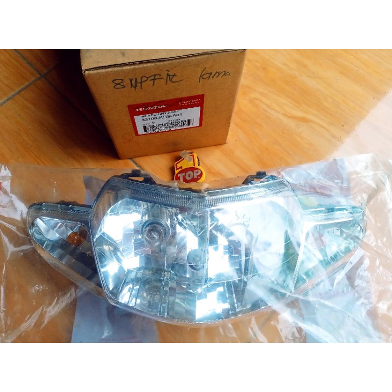 Reflektor Lampu Depan Honda Supra Fit lama Supra Fit 100 asli Original 33100-KRS-A01