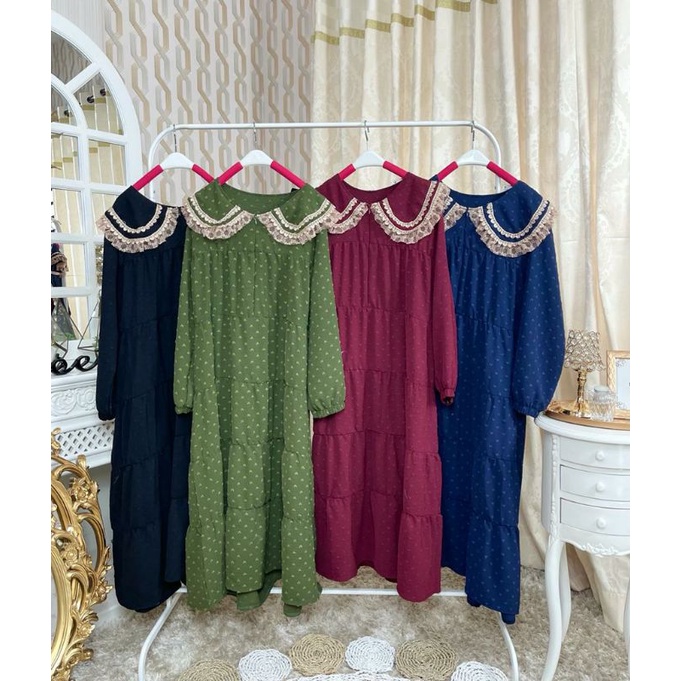 MEIJIE WANG GAMIS////MIDI KEKINIAN//Midi rubi