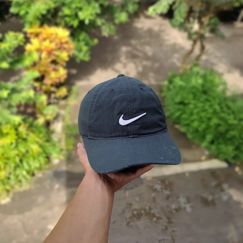 Topi Nike Golf Hitam Second Original