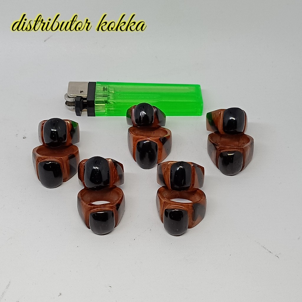 ( SUPER MURAH ) Paket hemat 10 pcs cincin kokka kaukah tessy kombi warna