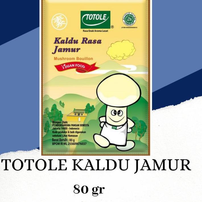 

Shopee 3.15✅ [TOTOLE] TOTOLE Kaldu Rasa Jamur 80GR Penyedap rasa pada masakan HALAL | Flash | COD | TERBARU | TERMURAH