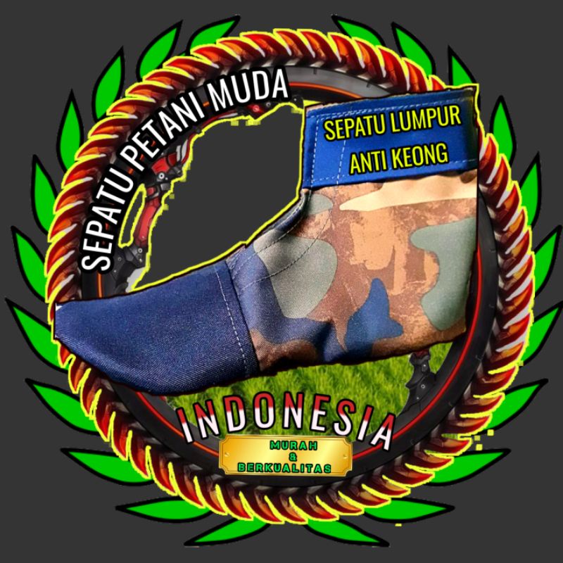 sepatu sawah anti keong sepatu nelayan sepatu kebun sepatu boot lumpur