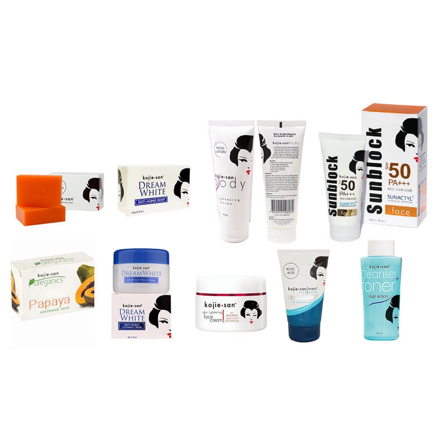 Kojie San All Varian Kojic Acid Skin Lightening Soap [BPOM] 45gram, 65gram, 135gram Classic Series /