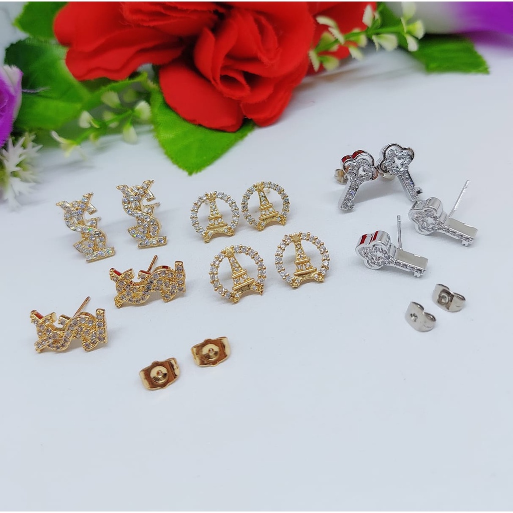 Xuping Anting Permata Aneka Model