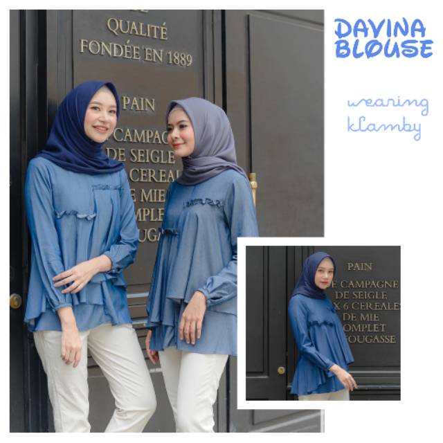 Davina Blouse by Wearing Klamby