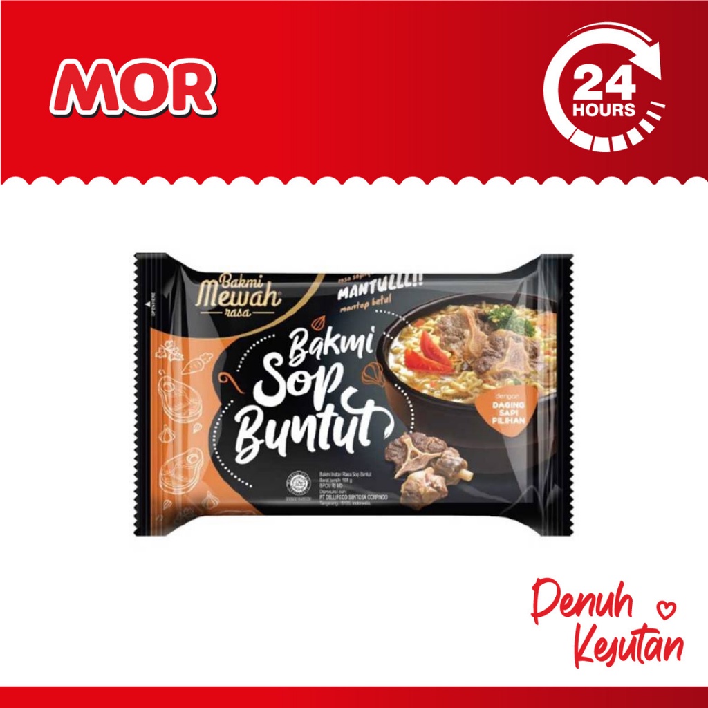 

BAKMI MEWAH Rasa Sop Buntut 108 Gr
