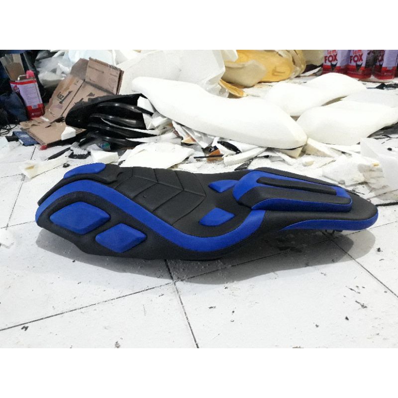 Kulit Jok Motor Vario Modifikasi- Jok Motor Bahan Mbtech