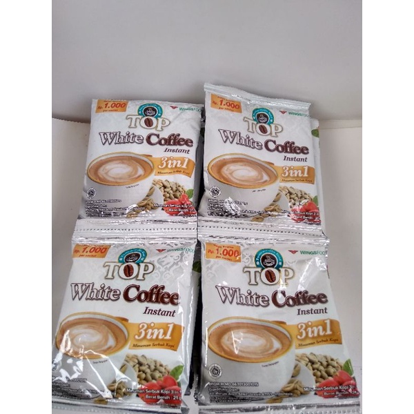 

kopi Top Whitecoffe 12 sachet(1 renteng)
