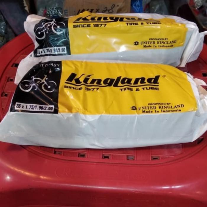 BAN DALAM 26X1.95 SEPEDA UNITED KINGLAND, AMERICAN VALVE