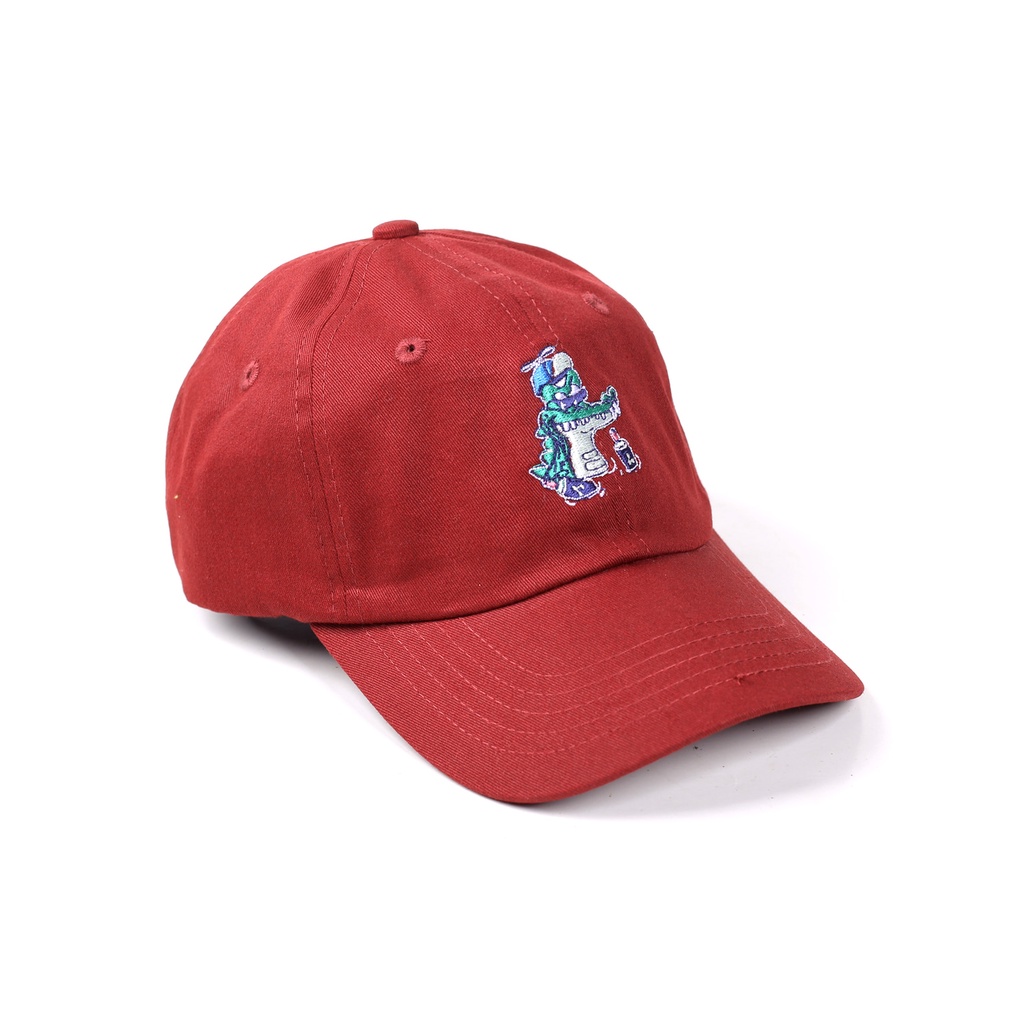 (BISA COD) Topi WADEZIG GATOR HAT MAROON / Topi Pria Baseball Distro Original Cowok Keren Terbaru 10