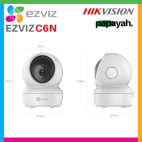 EZVIZ C6N WIRELESS IP CAM 1080P SMART IR NIGHT VISION PENGGANTI C6CN