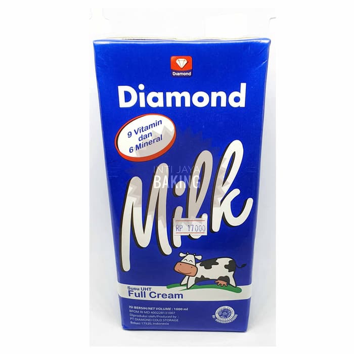 

Susu Diamond UHT Full Cream 1000 ml