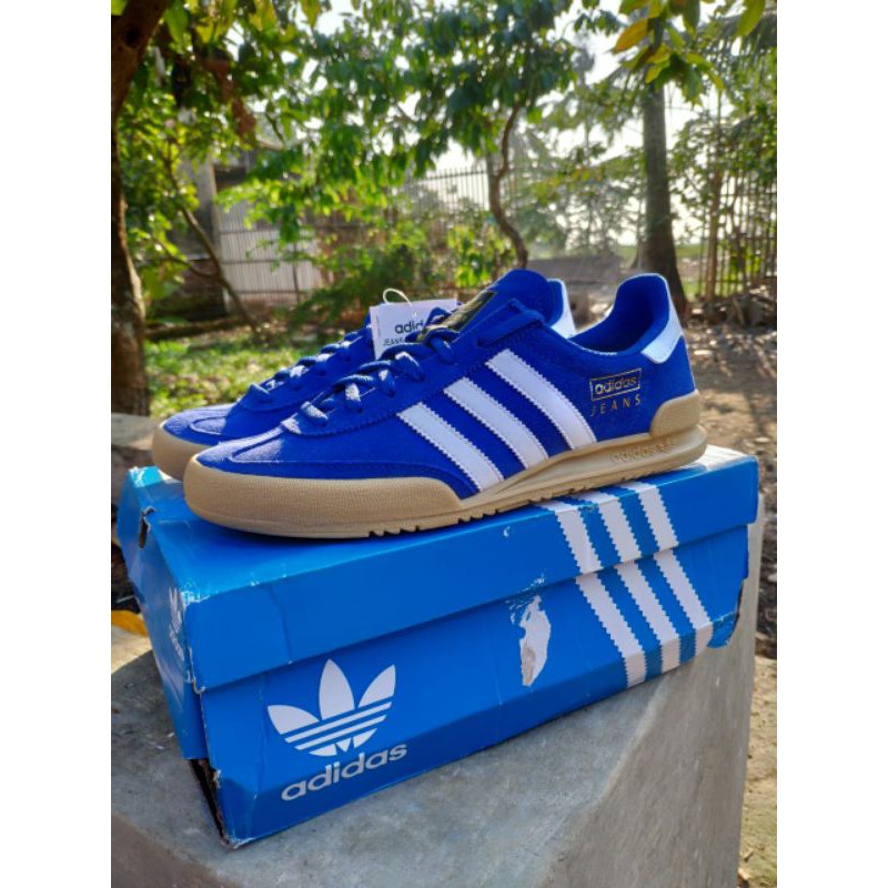 adidas jeans royal blue