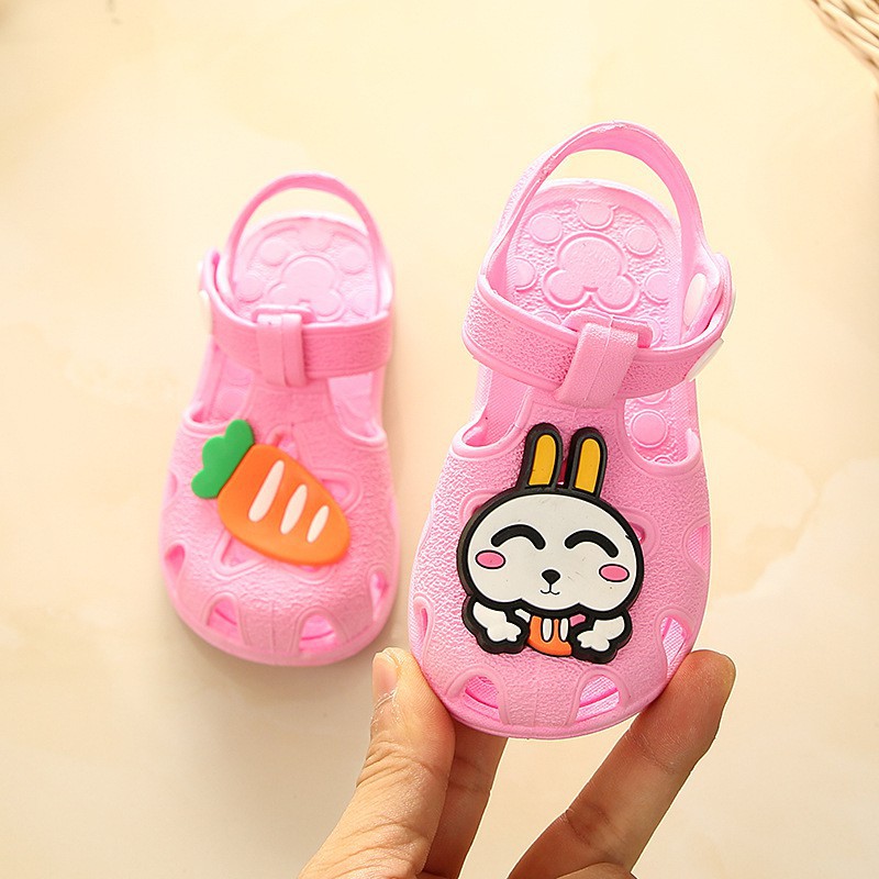 LittleAaron BAPAO BUNNY Sepatu Sandal Anak Laki Laki Perempuan Bahan Karet Model Lucu 0-5 Tahun Import Sport Termurah