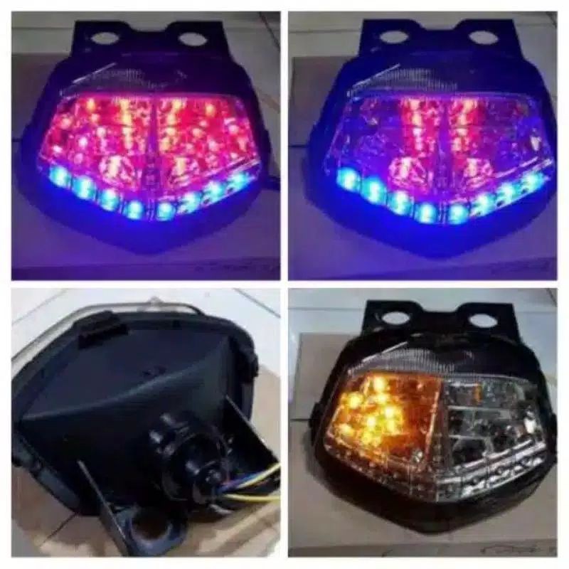 Lampu Belakang Ninja 250 Karbu Led Stop Lamp Ninja 250 Karbu Led Lampu Stop Ninja 250 Karbu Led 3 In