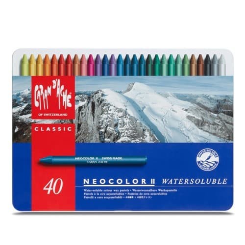 

Crayon Carandache Neocolor II 40 Warna