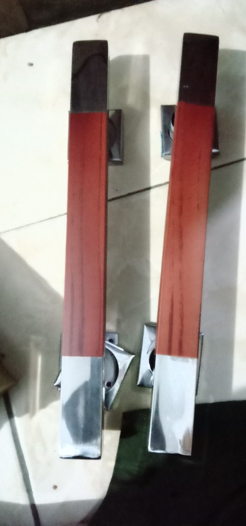 Handle Pintu Rumah 33 Cm Gagang Pintu Model Kg. Kotak Cat Tarikan Pintu Murah