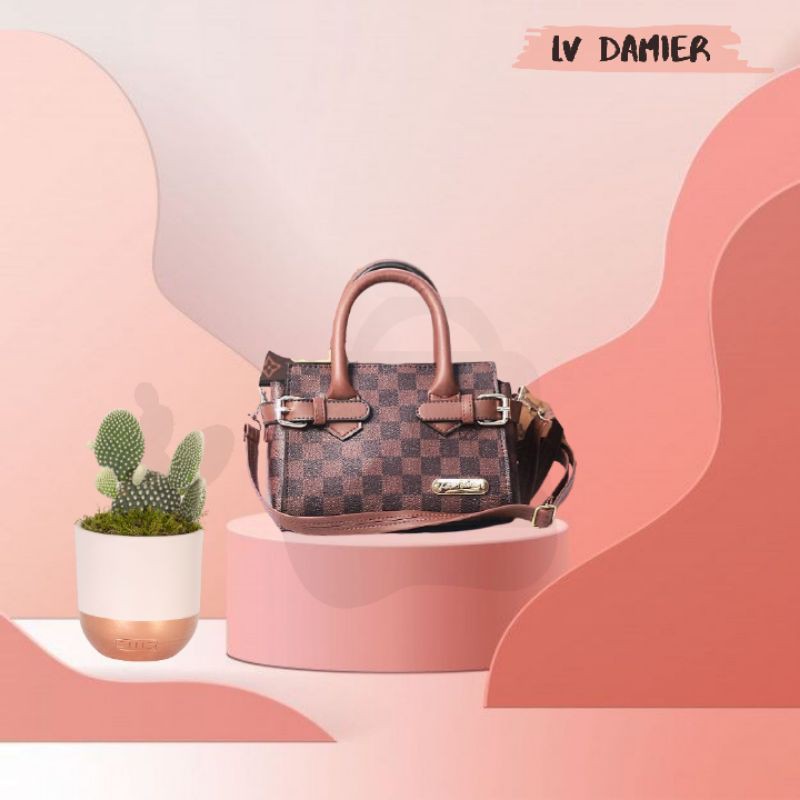 MIS BAGS LV DAMIER TAS SELEMPANG KONDANGAN SLINGBAG IMPORT MURAH